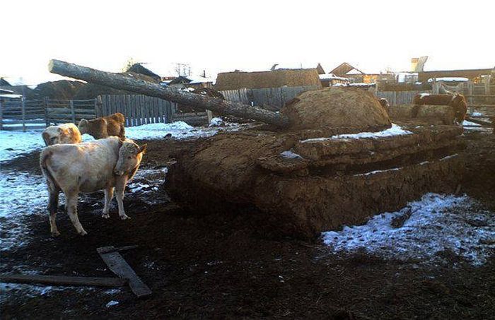 Фото, которые возможно было сделать только в России. Часть 54