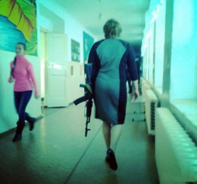 Фото, которые возможно было сделать только в России. Часть 54