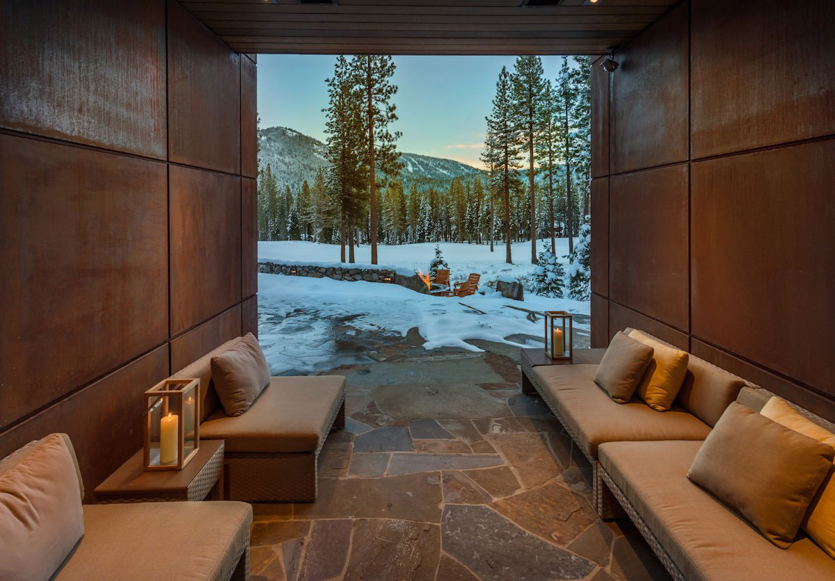 Лесная резиденция возле озера Тахо