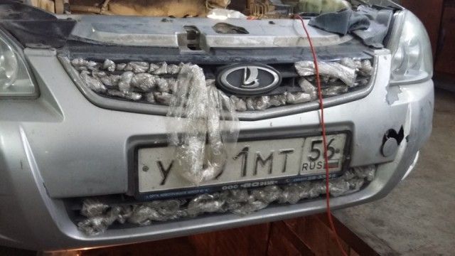 Утеплил авто к зиме