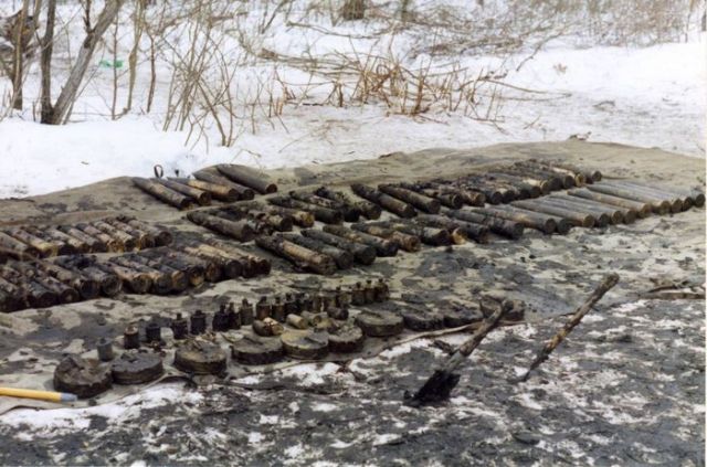 Как поднимали танк ОТ-34 из Черного озера