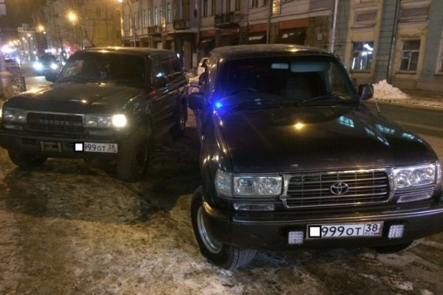 Водитель из Иркутска установил на автомобиль фиктивный госномер