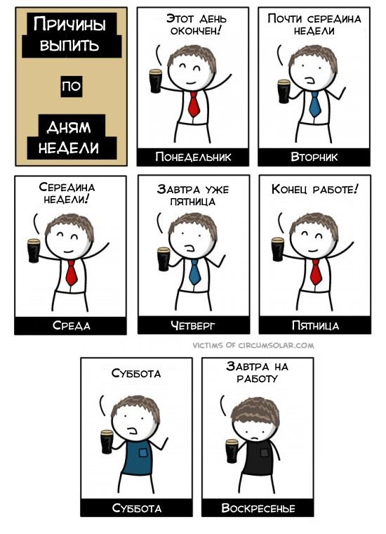 Веселые комиксы