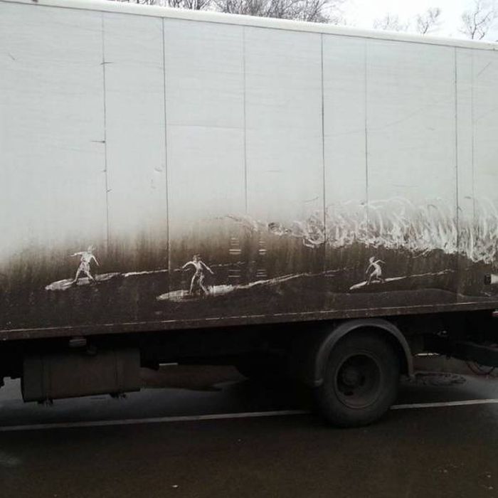 Странные автомобили на дорогах