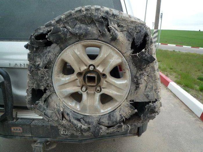 Странные автомобили на дорогах