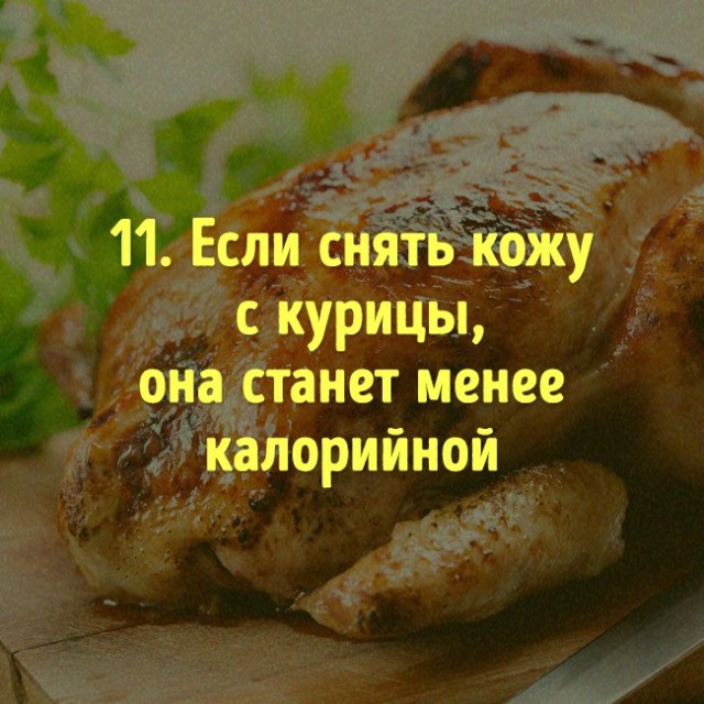 Опровержения популярных мифов о еде