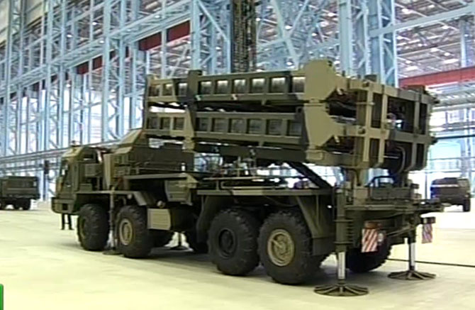 Новая зенитно-ракетная система С-350 «Витязь»