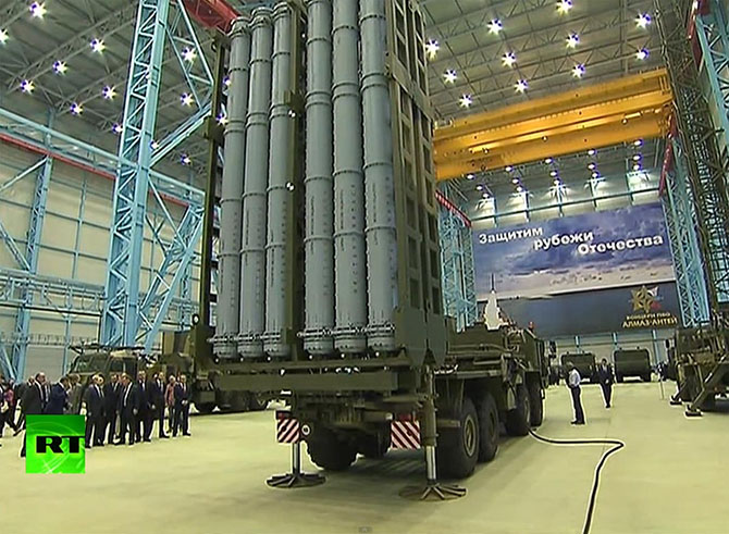 Новая зенитно-ракетная система С-350 «Витязь»