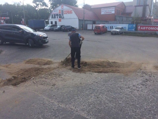 Инновационный ремонт дорожного полотна во Владимире