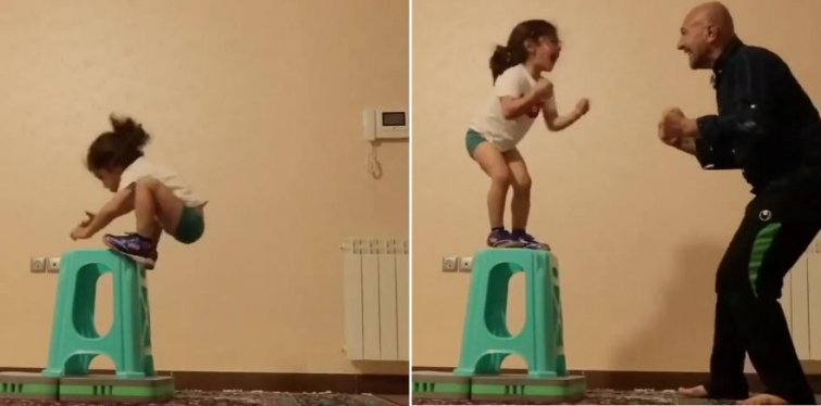 Арат Хоссейни — 5-летний мускулистый мальчик, удививший интернет своими способностями
