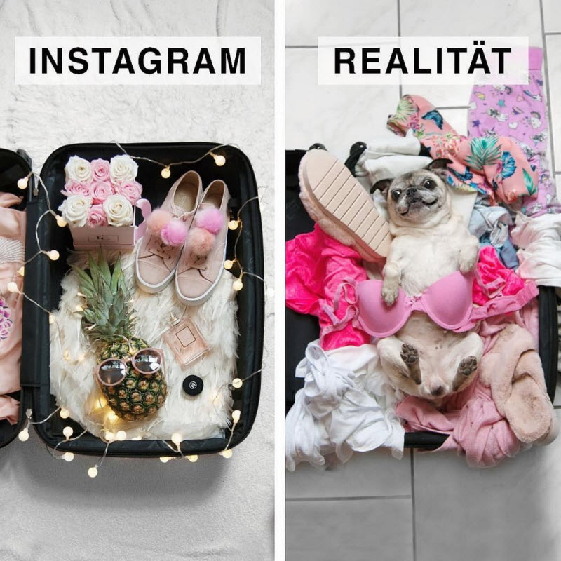 Креативная немка высмеивает гламурные фотографии из Instagram