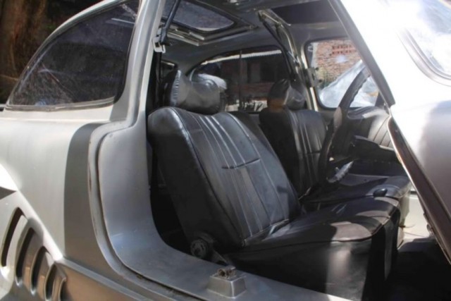 Самодельный Mercedes-Benz 300SL из старого купе W114