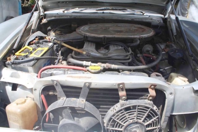 Самодельный Mercedes-Benz 300SL из старого купе W114