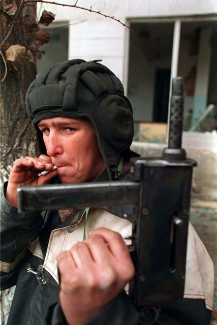 Первая чеченская война на фото