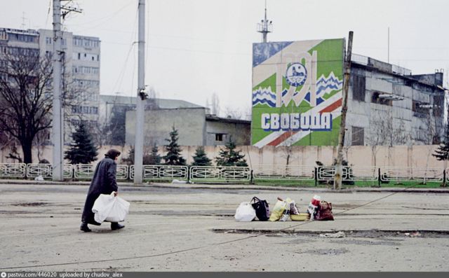 Первая чеченская война на фото