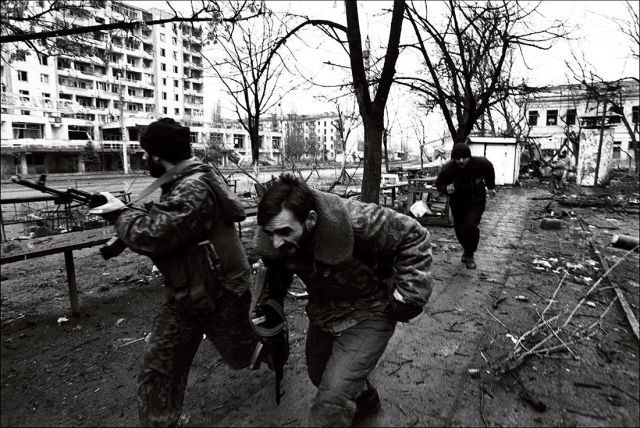 Первая чеченская война на фото