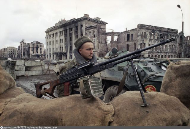 Первая чеченская война на фото