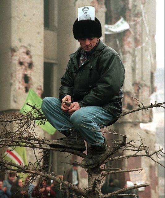 Первая чеченская война на фото