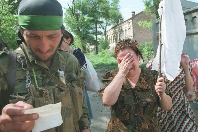 Первая чеченская война на фото