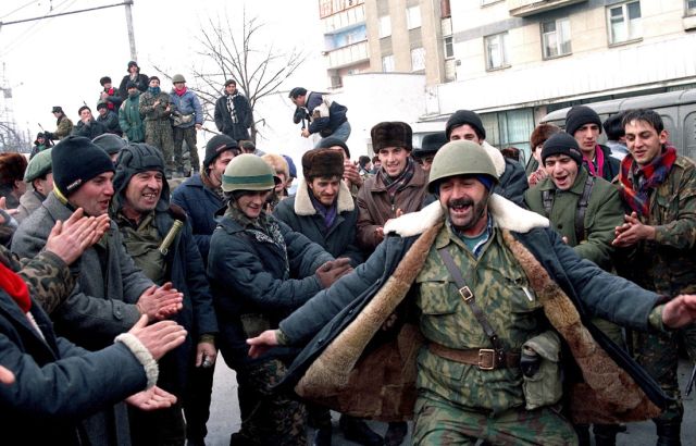 Первая чеченская война на фото