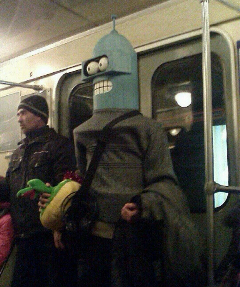 Модники из метрополитена