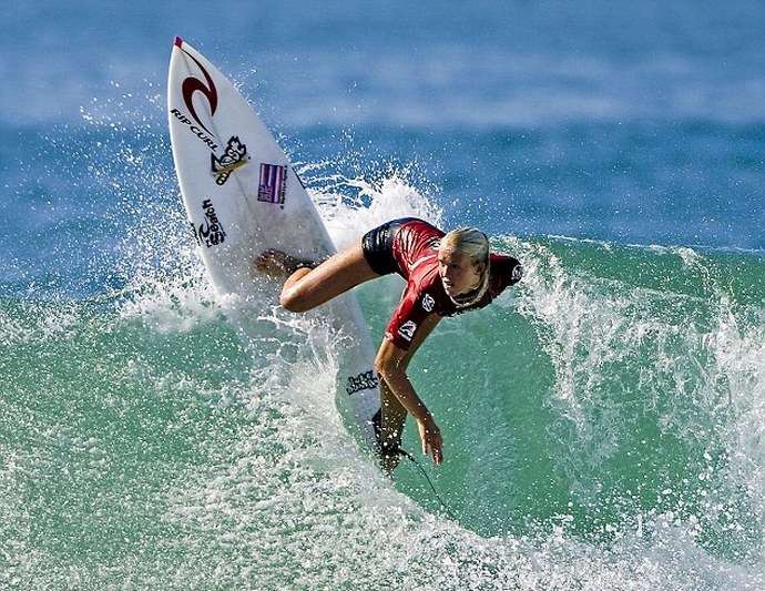 Эту девушку не останивили ни акула, ни беременность