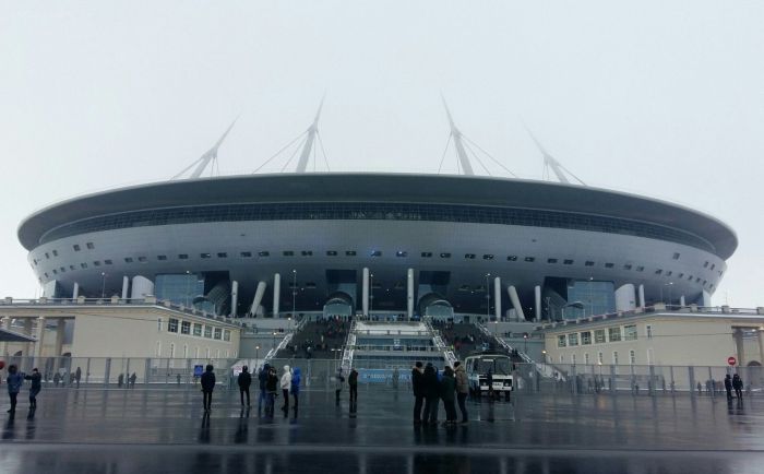 Открытие Зенит-арены на Крестовском острове