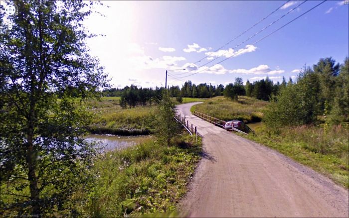 Странные фотографии с Google Street