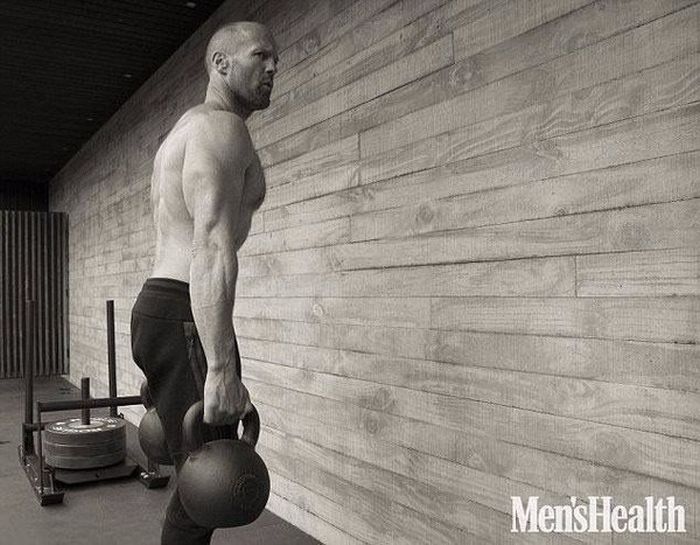 Джейсон Стейтем в фотосессии для журнала Men's Health