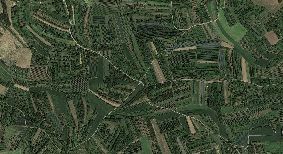 Германия из космоса