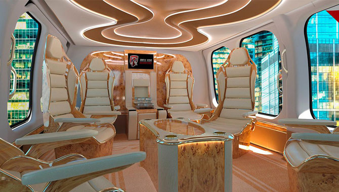 Вертолет Bell 525 Relentless: уникальная роскошь