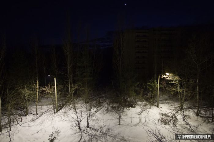 В Припяти вновь зажгли свет