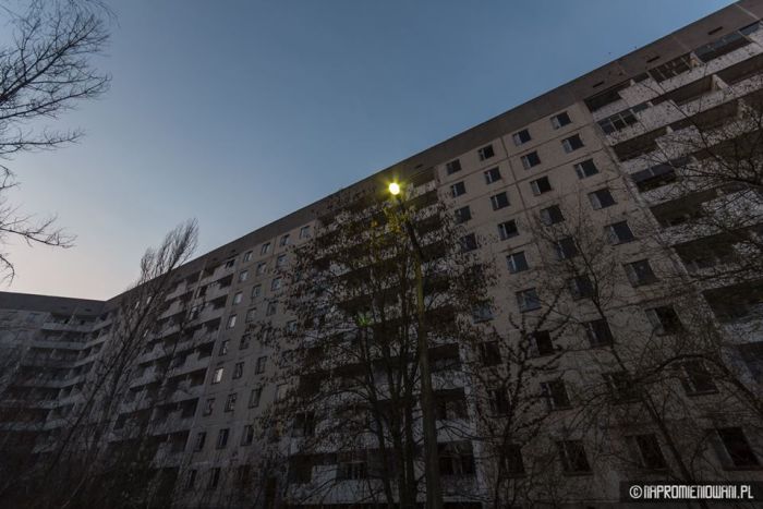 В Припяти вновь зажгли свет