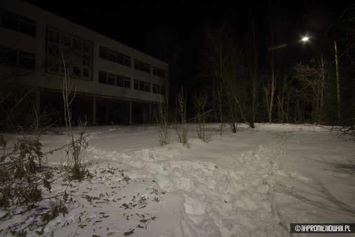 В Припяти вновь зажгли свет