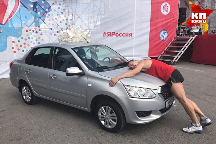 Нижегородский спортсмен Николай Бурда выиграл автомобиль в пятый раз