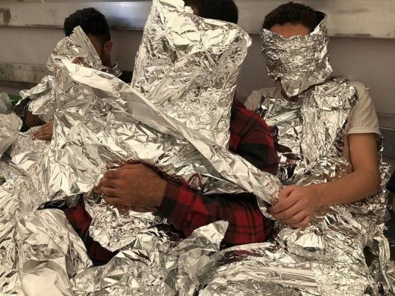 Иракские нелегалы замотались в фольгу, чтобы обвести вокруг пальца рентгеновский сканер