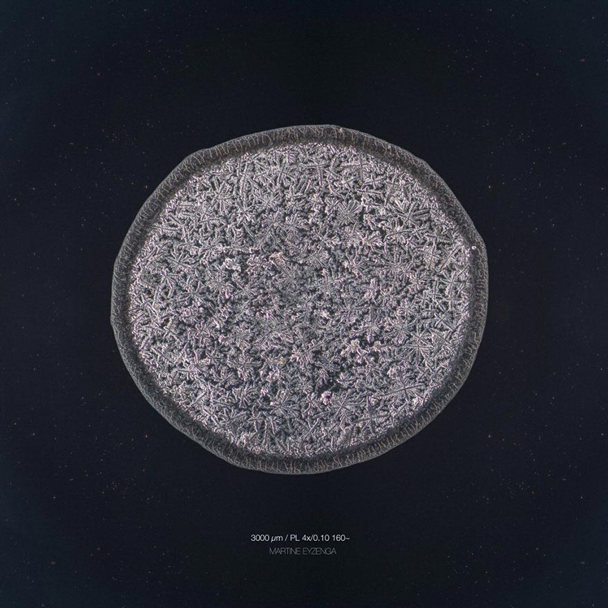 Скрытая красота: оказывается, наши слёзы имеют разную структуру, и фотограф это доказал