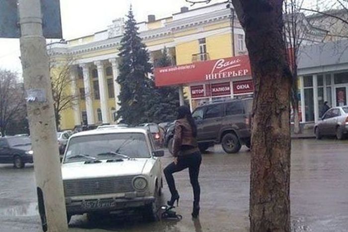 Девушки за рулем