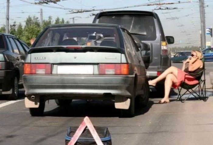 Девушки за рулем