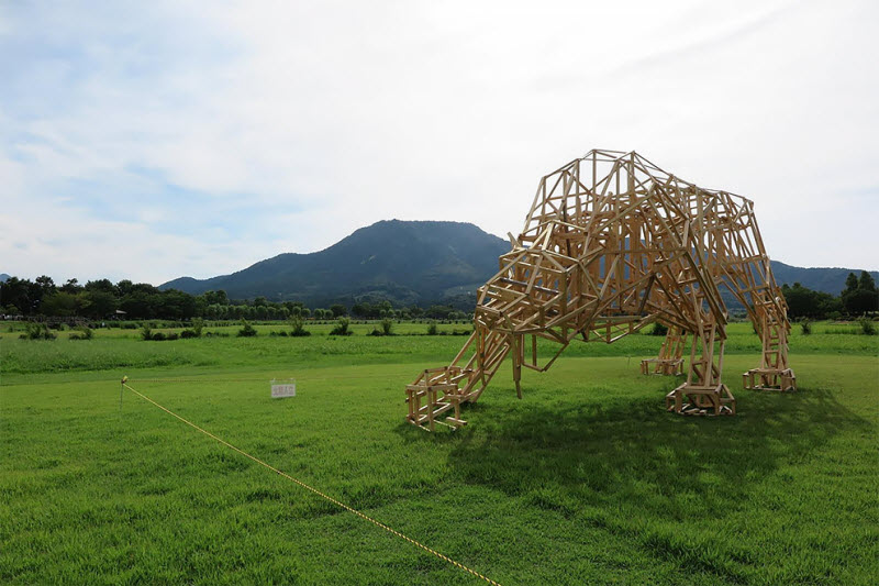 Wara Art Festival в Японии