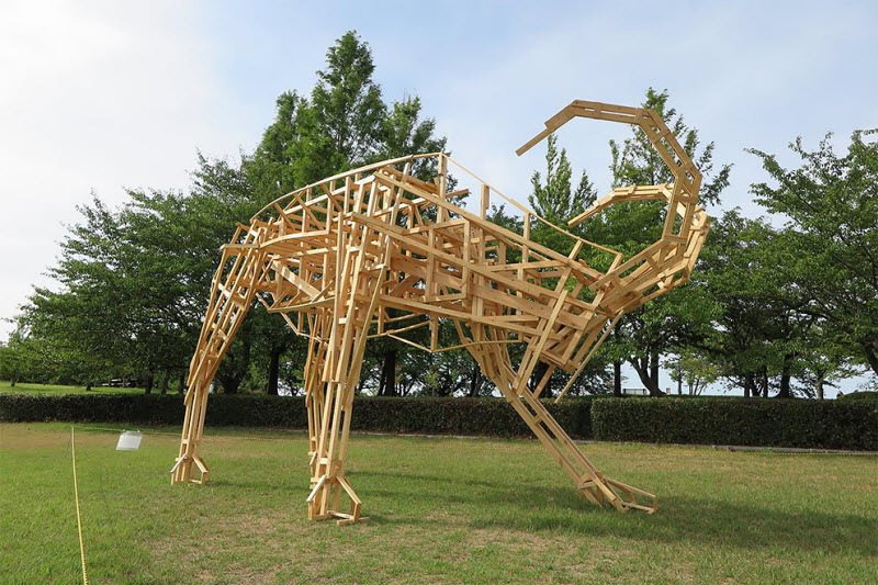 Wara Art Festival в Японии