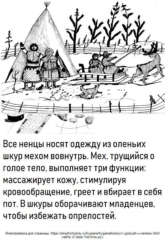 Как ненцы поддерживают гигиену на Русском Севере Как ненцы поддерживают гигиену на Русском Севере