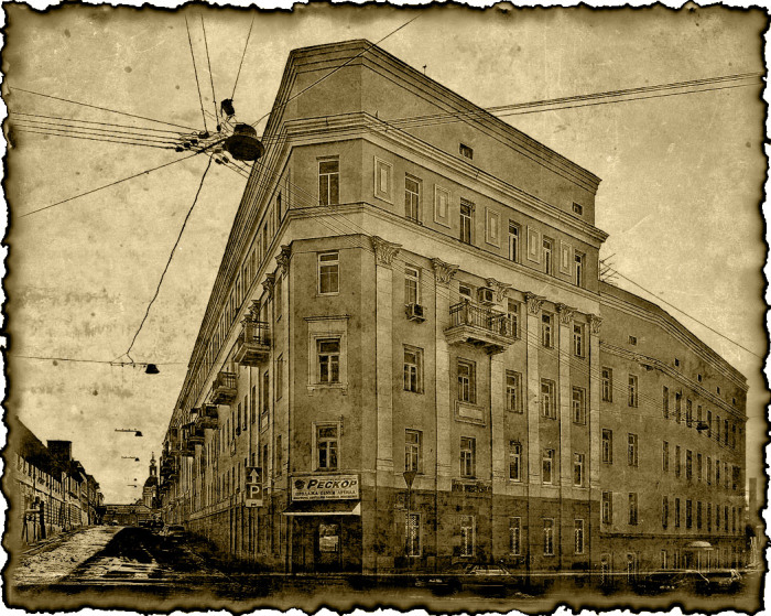 История московских «домов-утюгов» История московских «домов-утюгов»