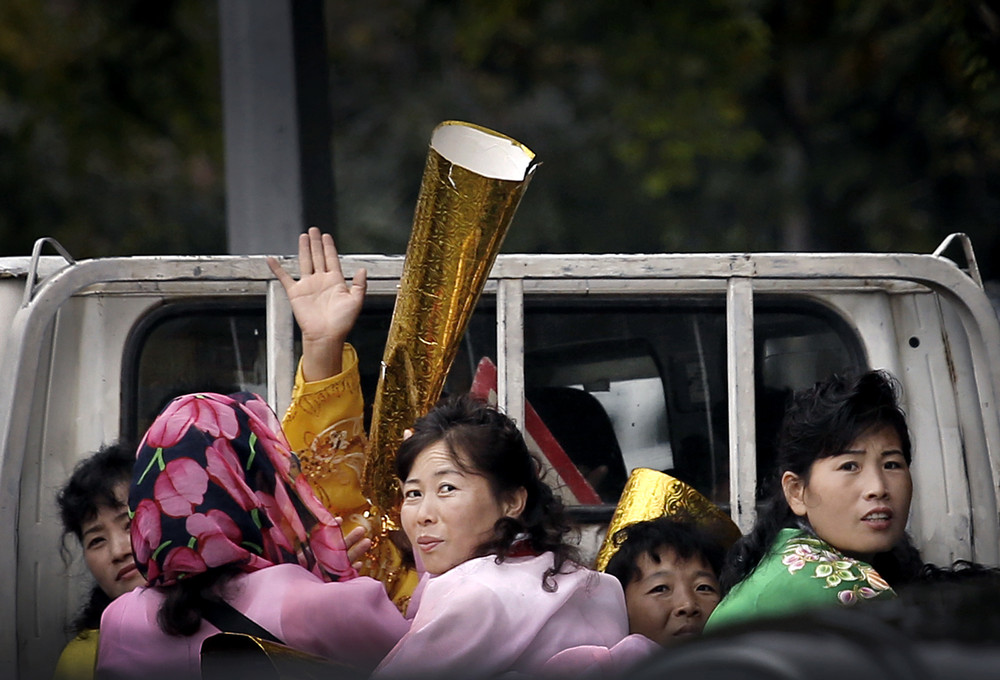 Кадры повседневной жизни в Северной Корее