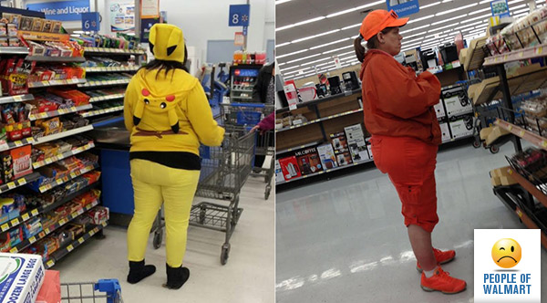 Экстравагантные покупатели Walmart