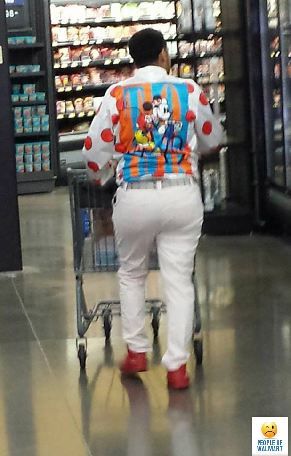 Экстравагантные покупатели Walmart