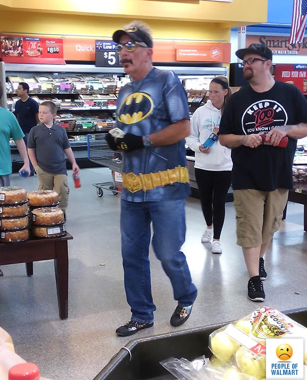 Экстравагантные покупатели Walmart