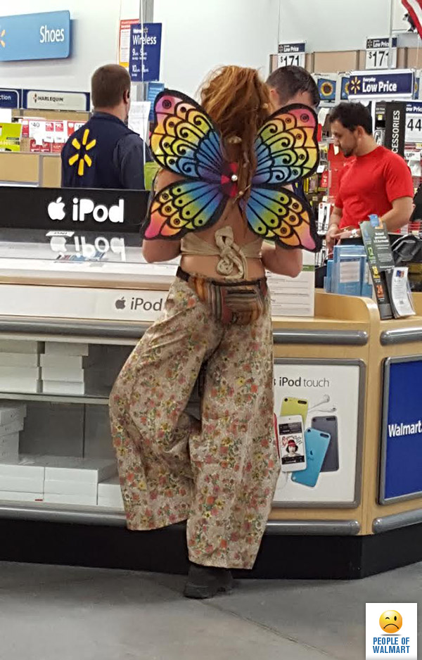 Экстравагантные покупатели Walmart
