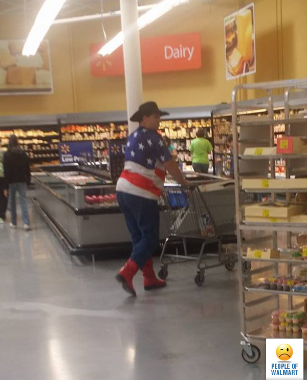 Экстравагантные покупатели Walmart