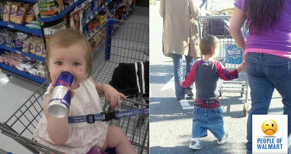 Экстравагантные покупатели Walmart